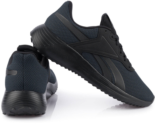 REEBOK LITE 3.0 HR0154 BUTY MĘSKIE SPORTOWE SNEAKERSY CZARNE NA SIŁOWNIĘ DO BIEGANIA