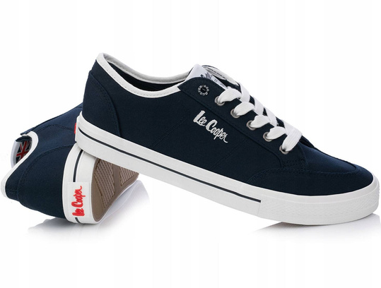 LEE COOPER LCW-22-31-0901M męskie trampki niskie granatowe