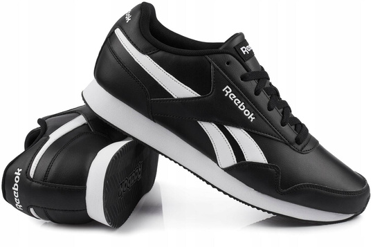 REEBOK ROYAL CL JOGGER EF7789 BUTY SPORTOWE SNEAKERSY CZARNE DAMSKIE MĘSKIE