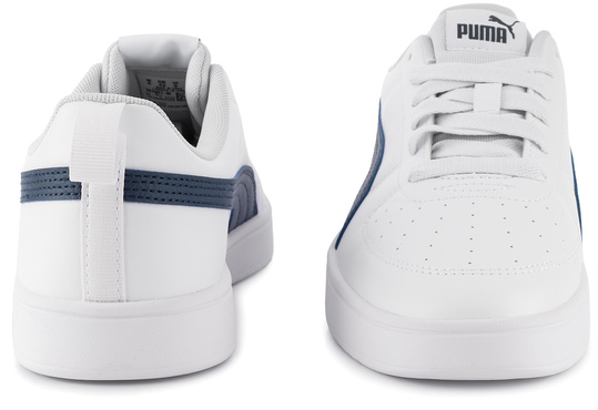 PUMA RICKIE 387607-18 męskie buty sportowe sneakersy skóra ekologiczna białe