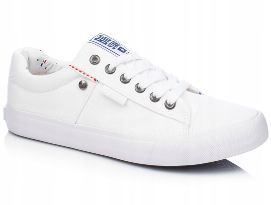 BIG STAR AA274511 damskie trampki klasyczne białe