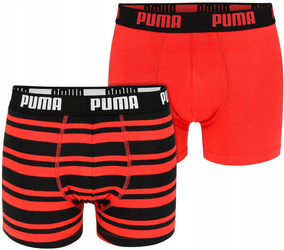 PUMA MAJTKI BOKSERKI MĘSKIE BAWEŁNA 2PAK 2 PARY 601015001-786