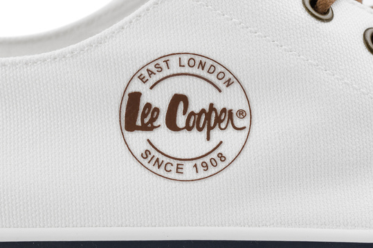 LEE COOPER 3240M męskie trampki niskie eleganckie białe