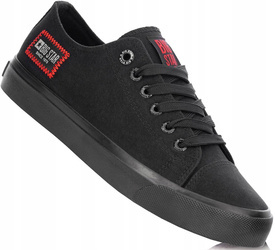 BIG STAR HH274133 damskie trampki niskie czarne