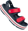 CROCS Crocband Cruiser sandały dziecięce na rzep dla dziewczynki i chłopaka granatowe