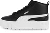 PUMA KARMEN II MID 397459-06 damskie buty sportowe sneakersy wysokie na platformie skórzane czarne