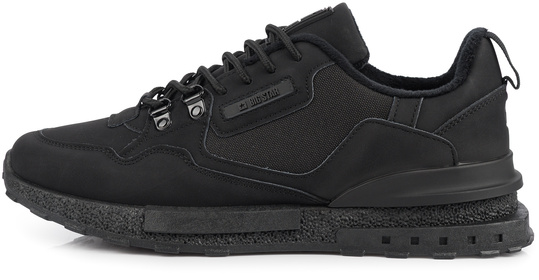 BIG STAR męskie buty sneakersy sportowe czarne HI-POLY SYSTEM