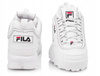 FILA DISRUPTOR 1011122.90T buty sneakersy DAMSKIE białe
