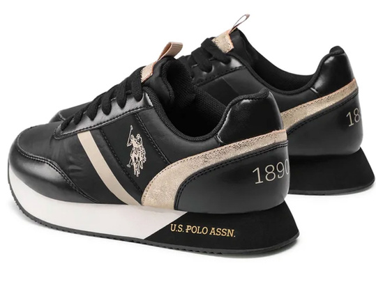 BUTY DAMSKIE SNEAKERSY U.S. POLO NOBIW002-BLK