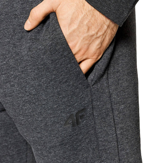 4F H4Z22-SPMD351-23M SPODNIE MĘSKIE SPORTOWE DRESOWE BAWEŁNA