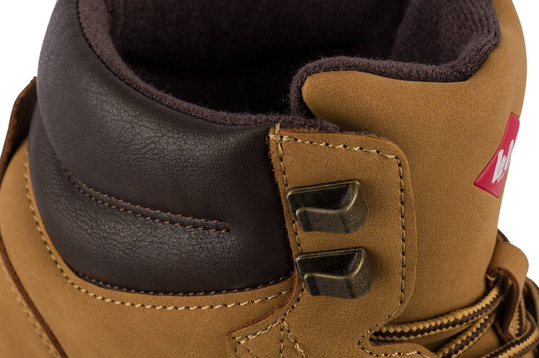 LEE COOPER LCJ2949 BUTY MĘSKIE ZIMOWE TRAPERY OCIEPLANE BRĄZOWE